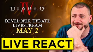 Season 4 will save Diablo 4! - Campfire Chat Live React