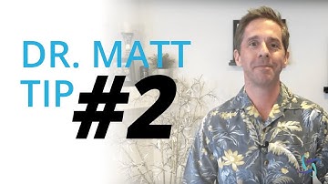 Dr. Matt Tip #2: Respecting someone else