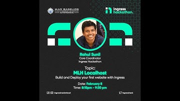 MLH Localhost | Build and Deploy Your First Website with Ingress | Rahul Sunil