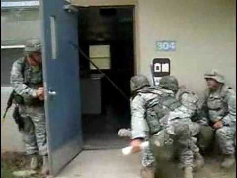 American soldiers cleaning (funny)