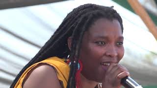 Lucky Dube's daughter Nkulee Dube 'Back To My Roots' Live perfomance.