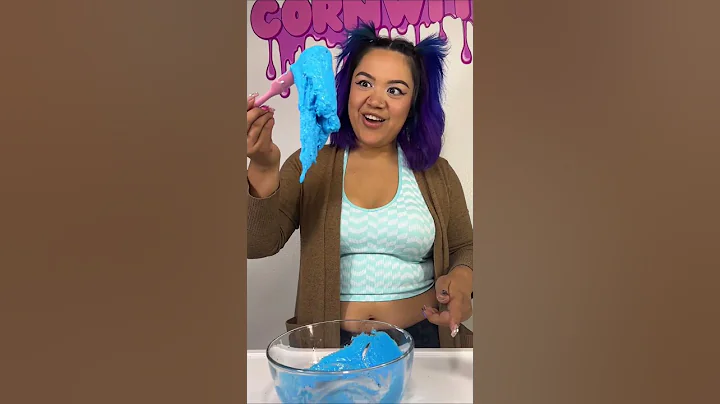 Making a slime with MOD PODGE 🧪