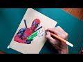 HOW TO SIMPLY DRAW DEADPOOL