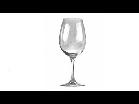 فيديو: كيفية رسم القدح والزجاج والزجاج