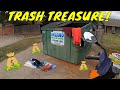 Dumpster Diving "EAST SIDE Route in REAL TIME" (kinda)