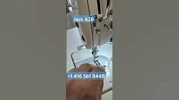 Jack A2B Automatic Cut Industrial Lockstitch Sewing Machine Jacksewingmachine Sewing 