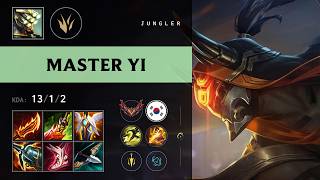 Master Yi Jungle vs Naafiri (DK Solid) - KR Grandmaster Patch 26.16