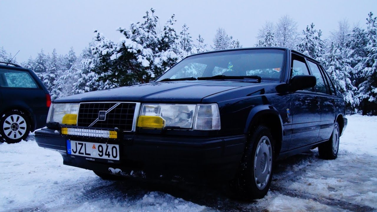 Volvo 940 winter drifting 2017