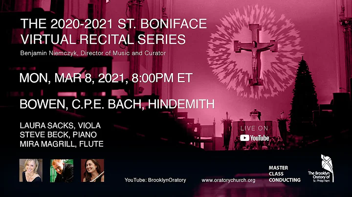 RECITAL SERIES: LAURA SACKS, VIOLA; STEVE BECK, PI...