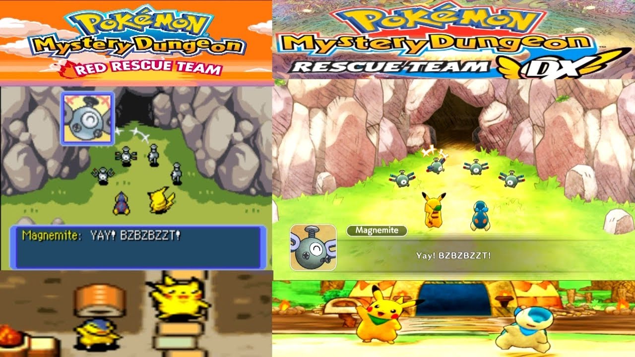 Em Pokémon Mystery Dungeon: Red/Blue Rescue Team (GBA/DS), descubra o seu  lado Pokémon - Nintendo Blast