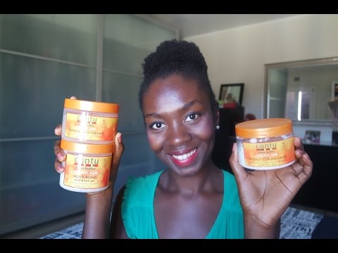 REVIEW | Styling capelli ricci afro - I prodotti della Cantu Shea Butter.  ENG SUBT - YouTube