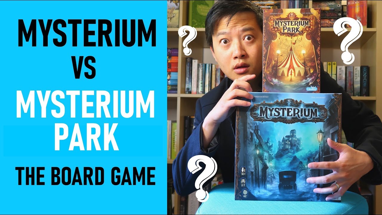 Mysterium Vs Mysterium Park Board Game Review