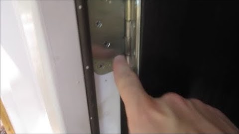 How To STOP Your Door Hinges From Squeaking
