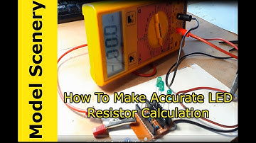 Measure LED Current With Multimeter For Accurate Resistor Calculation