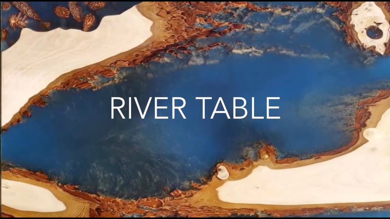 Waney Edge River Table Creation