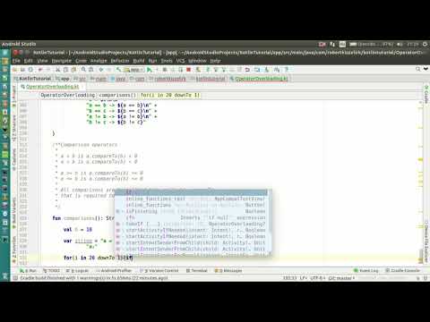 Android Kotlin Tutorial #165 - Operator overloading - Comparison operators