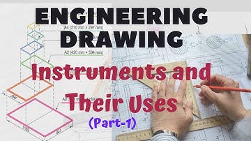 Engineering Drawing Instruments and Their Uses part-1 | Engineering drawing class-2