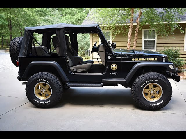 2006 Jeep Wrangler TJ factory Golden Eagle package. Super nice jeep  #southernhotrods - YouTube