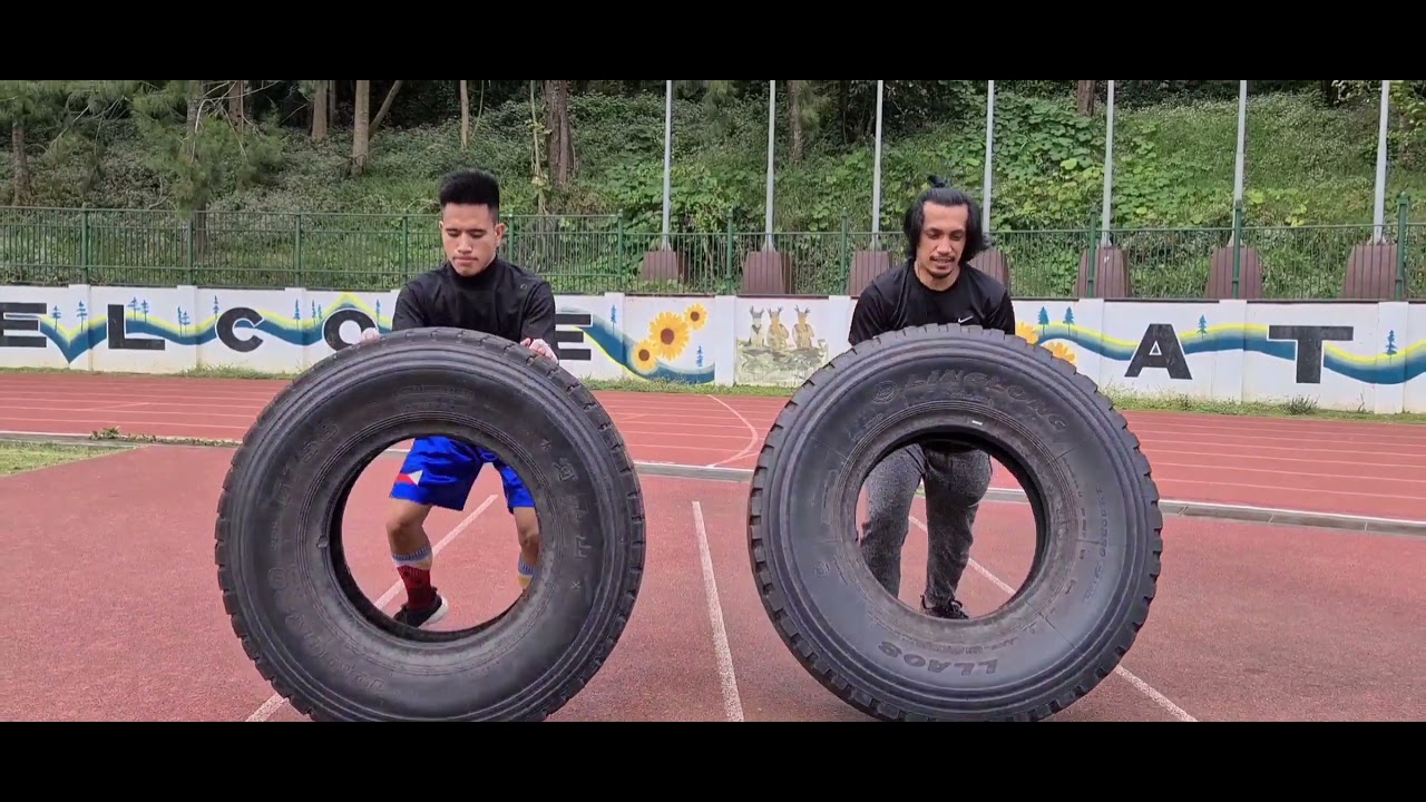 ABF Champ Ken Jordan Outdoor Workout in the City of Pines