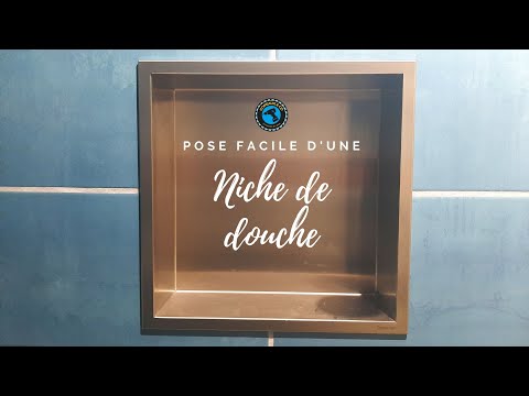 🛁🎬J&rsquo;installe une niche murale de douche prête à poser!🥇🥇🥇