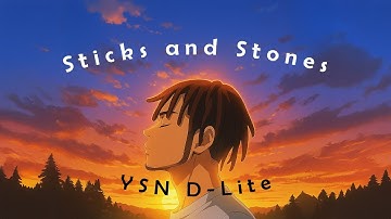 Sticks and Stones  ~ YSN D-Lite [Official Lyric Video]