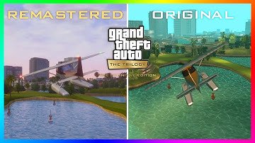 GTA Trilogy: The Definition Edition - Remastered Graphics VS Original Graphics! (MASSIVE Difference)