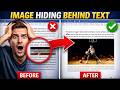 👉 Fix Image Hiding Behind Text in Word (Even When Set to Inline)