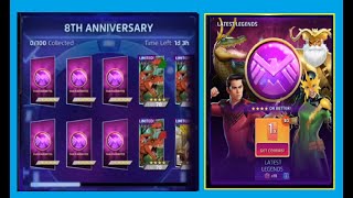 Marvel Puzzle Quest: 8th Anniversary Tokens! (MPQ)