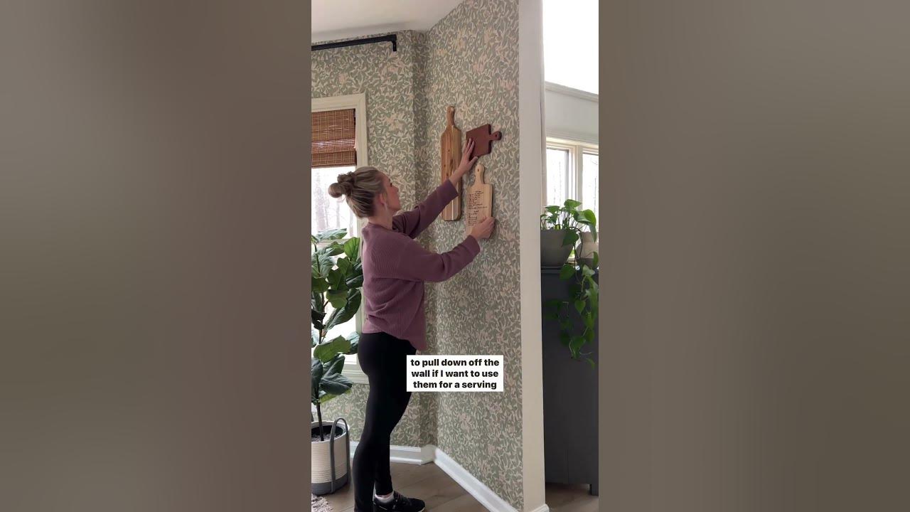 Cutting Board Gallery Wall Tutorial YouTube