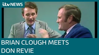 Brian Clough meets Don Revie in that 1974 ITV Calendar interview | ITV News