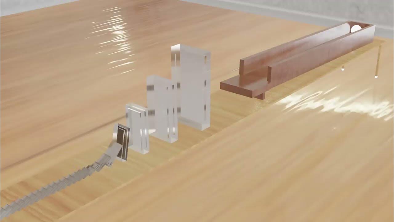 Satisfying Chain Reaction Animation YouTube