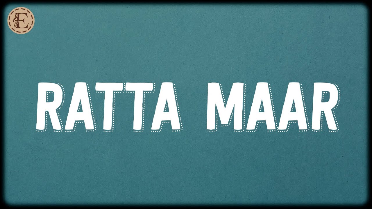 Ratta Maar (Lyrics) - Vishal-Shekhar, Shefali Alvares, Vishal Dadlani