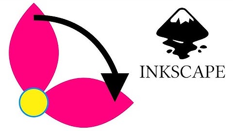 Inkscape tutorial | Rotate shape around defined axis