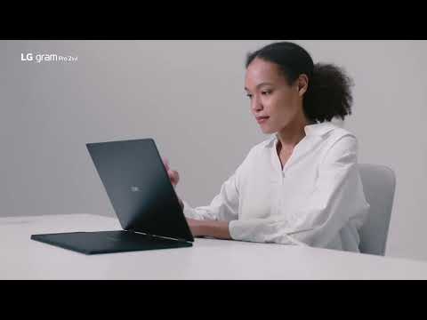 LG gram Pro 2-in-1 : 世界最輕 16吋2-in-1翻轉觸控筆電 | LG
