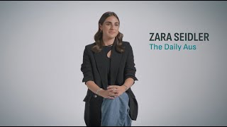 Zara Seidler, Stop It At The Start Campaign Ambassador