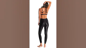 KORAL Lustrous High Rise Yoga Leggings SwimOutlet Com 