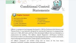 7 std Computer Unit:4  Conditional control statements
