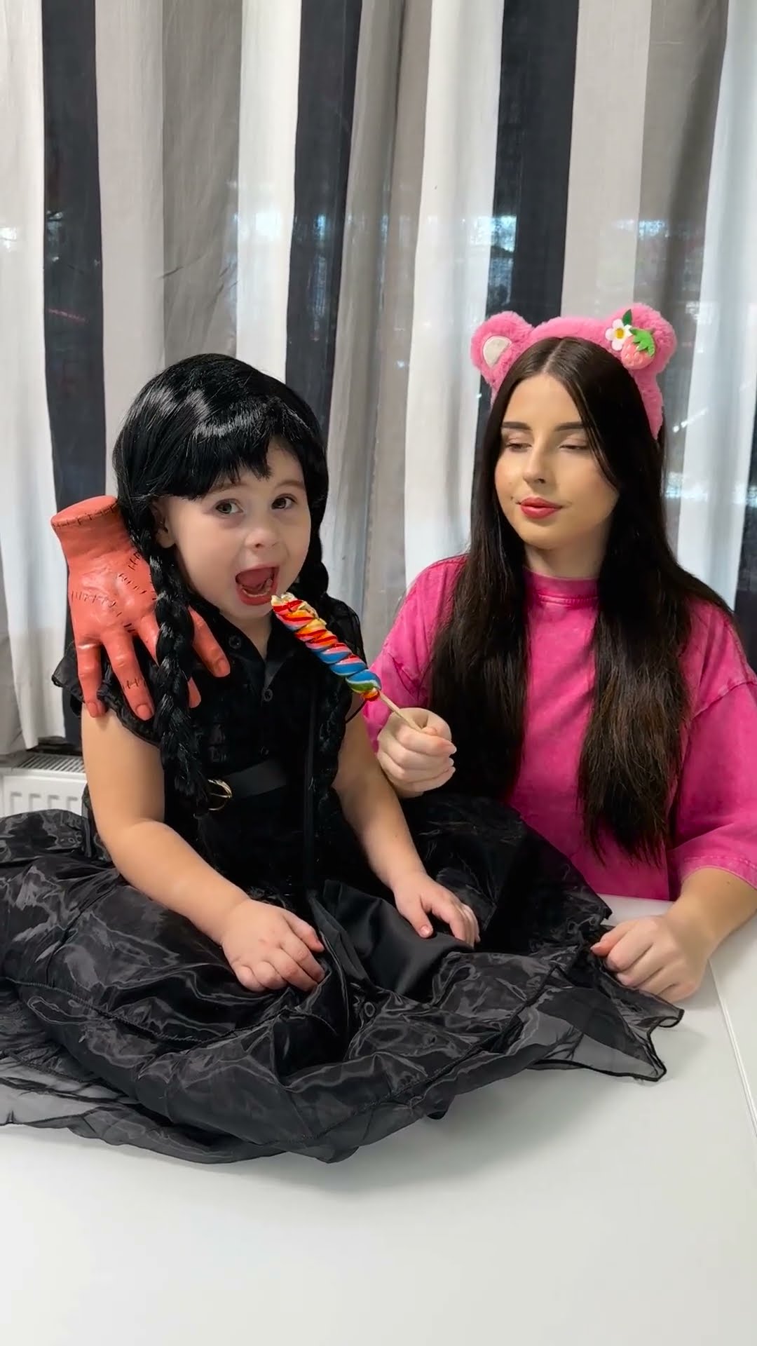 comedy: ?kid pranks baby with lollipop?❤️?