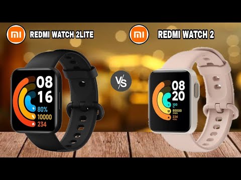 Xiaomi Redmi Watch 2 Lite vs Xiaomi Redmi Watch 2 Comparison