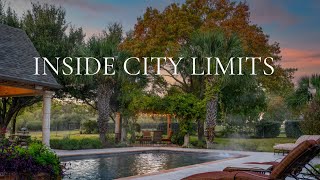 10 Acres inside San Saba City Limits | Luxury Estate