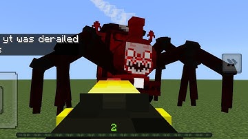 choo choo charles minecraft mod by Icey
