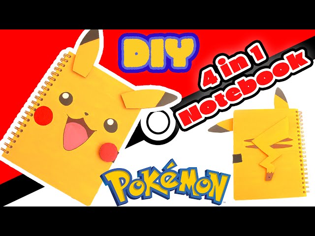 Pop-Up Pokemon - Pikachu DIY Paper Craft Kit Buy at