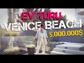 5 Milyon Dolarlık Lüks Villa Turu | Venice Beach | Sahil Evi