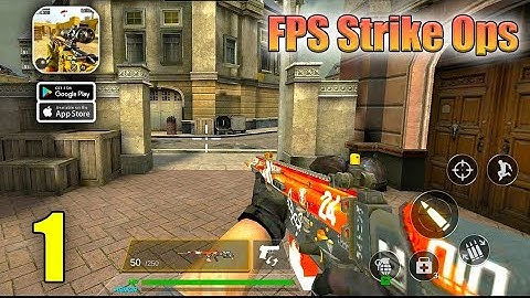 FPS Strike Ops : Modern Arena Gameplay Walkthrough Part 1 - (iOS, Android 2025)