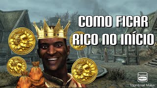 Skyrim - Bug de ficar RICO no INÍCIO do GAME! 2021