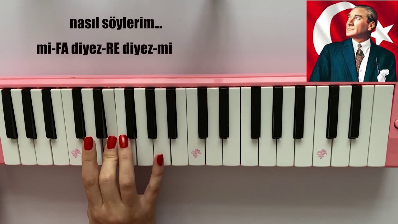 Nasıl Söylerim Öldüğünü-MELODİKA NOTALARI-BLOK FLÜT NOTALARI-10 KASIM