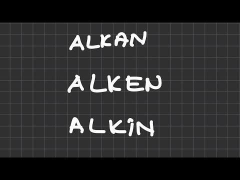 ALKAN -ALKEN-ALKİN BİRLİKTE ANLATIMI VE ADLANDIRMA (BÖLÜM1)