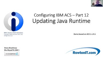Configuring ACS Part 12   Updating Java Runtime