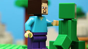 LEGO Stop Motion Animation Movie 2019 Minecraft Compilation! Funny LEGO brickfilms