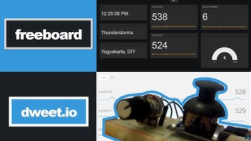 ESP8266 NodeMCU, Dweet.io & Freeboard.io #simpLINnovation